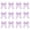 Purple, variant on 12Pcs Iridescent Beige Christmas Bow Ornaments, Large Sheer Fabric Bows for Christmas Tree Wreath Garland Gift Wrap Holiday Decor