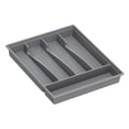 thumbnail image 4 of DOLITY Cutlery Silverware Tray Dining Essentials Duty Heavy Flatware Cutlery Holder Gray, 4 of 9