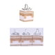 thumbnail image 2 of Set de adornos para bailes de Navidad | Pack de 3 bolas de decoración de espuma roja y blanca | Decoración ligera para colgar en Nadales para Árboles, Paredes, Fiestas | 2,36" de diámetro | Acabado, 2 of 6