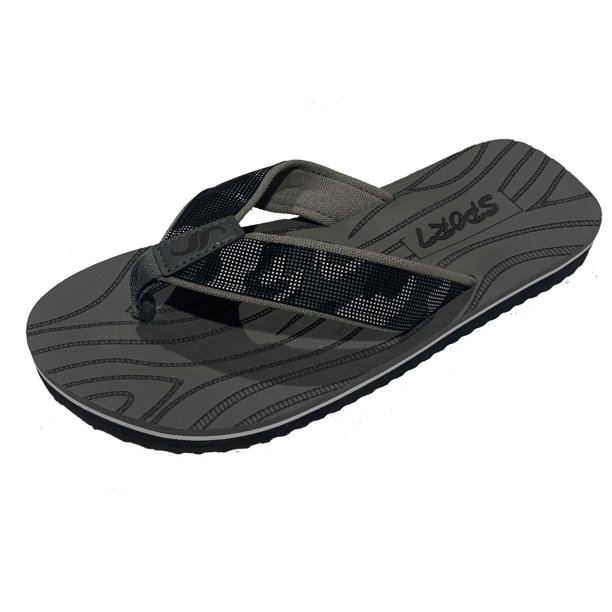 0155 Men's Sandal Slipper Comfortable Shower Beach Shoe Slip On Flip ...