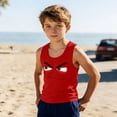 thumbnail image 2 of Niños Pequeños Camisola sin Mangas Gradiente Suave Impresión para 3-15 Años Niños, Moda Fondo Lindo para Ocasiones Informales, Fiestas, Fotos Y Ocasiones Especiales, 2 of 7