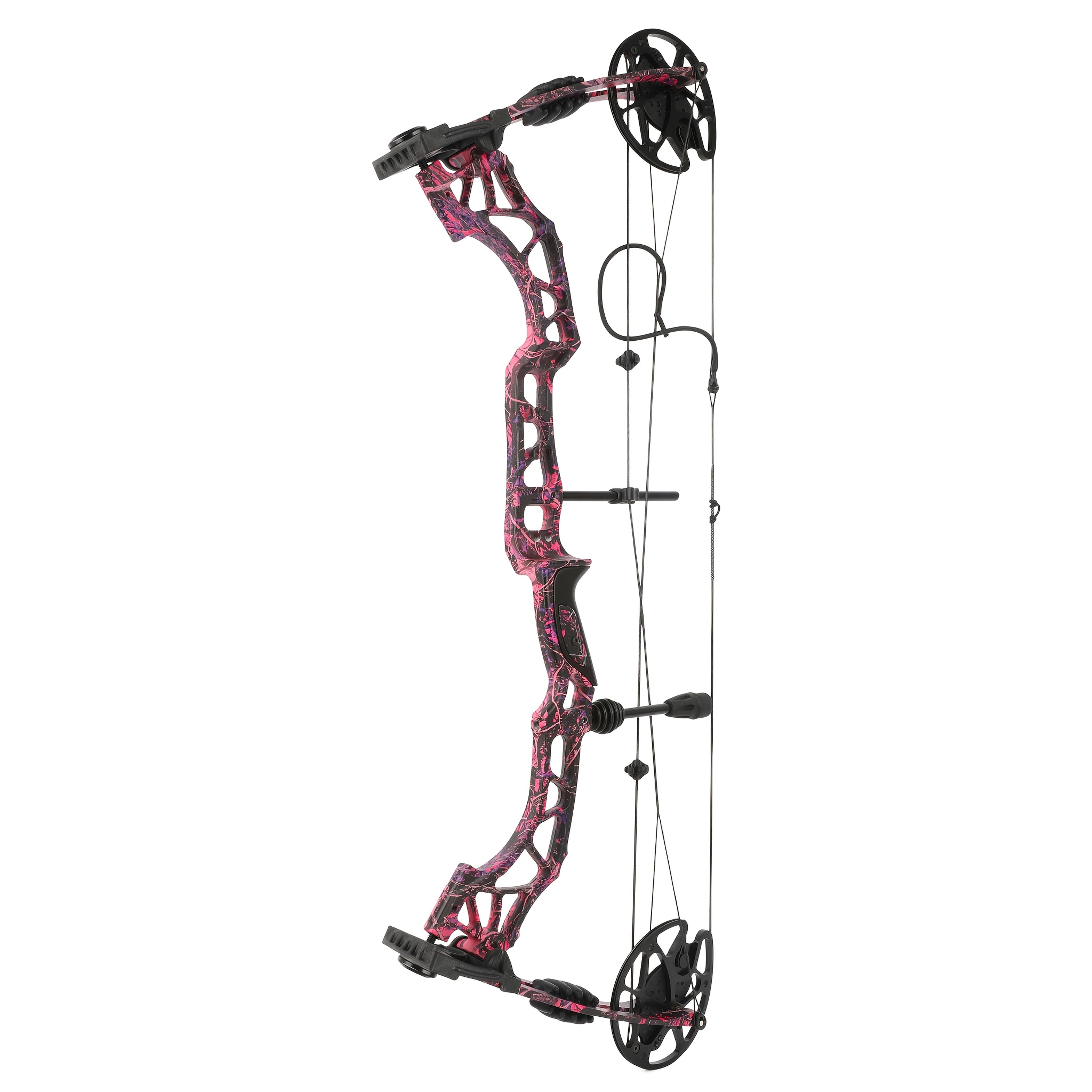 Kamei Qin 35-70 lbs Adjustable Compound Bow Set, Outdoor Archery Adult Compound Bow Right-Handed
