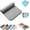 Gray, variant on Chillpaws Cooling Mat, Self-Cooling Pet Mat, Washable Portable Coolings Pad for Dogs Cats, Ice Silk Self Cooling Foldables Mat