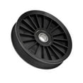 thumbnail image 3 of KarParts360 For Ford E-150/E-350 Econoline Club Wagon 1990-1996 Idler Pulley | Plastic | Serpentine Belt Type | Black Color | 6 Groove | 17 Millimeters Inside Diameter | For 4483221, E7TA6B264AB, 3 of 4