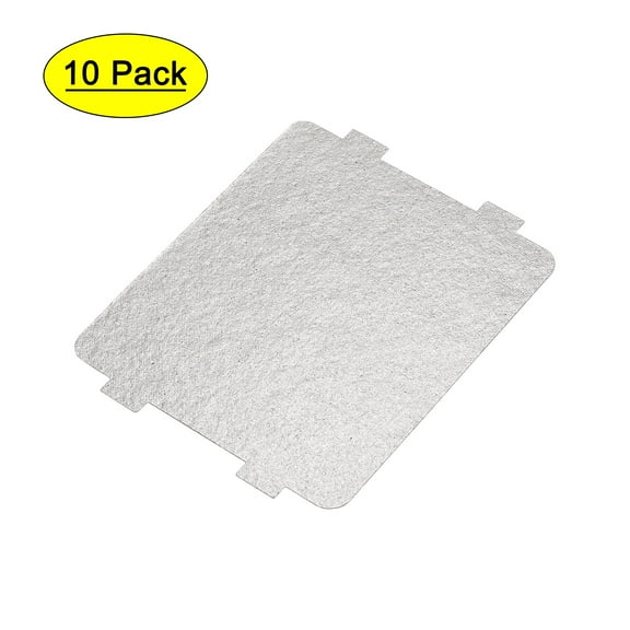 Uxcell Microwave Oven Waveguide Cover Mica Plate Sheet 4.6 x 3.9 Inch 10pcs