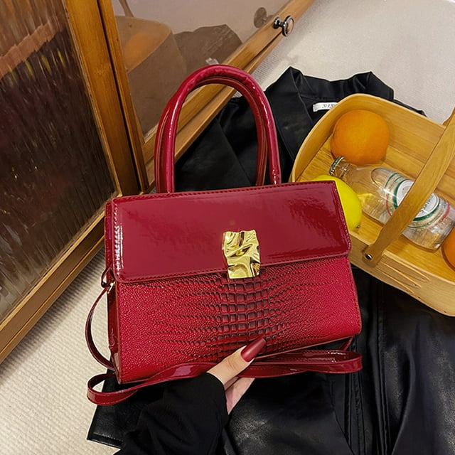 Ruiboury Women S Vintage Handbag Lightweight And Durable Messenger Bag With Adjustable Coffee