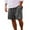 A1-GY2, variant on NOLDARES Men's Flat Front Shorts Cotton Linen Button Up Closure Elastic Waist Summer Beach Shorts Regular Fit(Yellow,M)