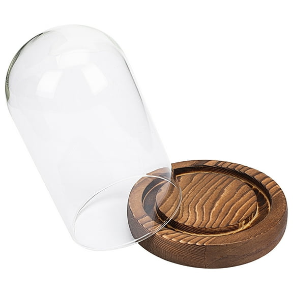 OATIPHO 1 Set of Candle Holder Glass Cloche for Decorative Home Use