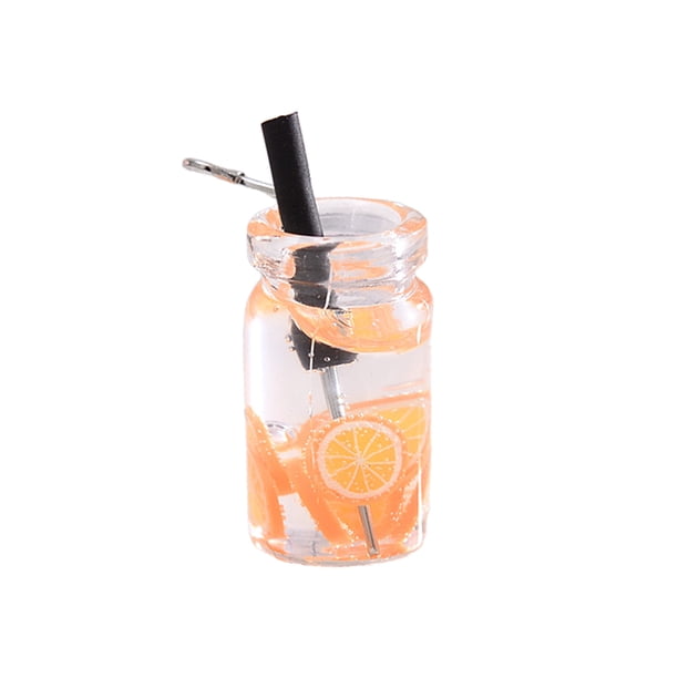 Billuyoard Llavero Decoraciones Llavero Etiqueta Llavero Llavero Botellas Colgante Fresa Mujer Accesorio Multifuncional Llavero Artesanía Naranja10*18mm Billuyoard HA061535-11