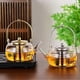 thumbnail image 5 of Thickened Glass Teapot Transparent Teapot Filter Teapot Home Heat- Flower Teapot, 5 of 5