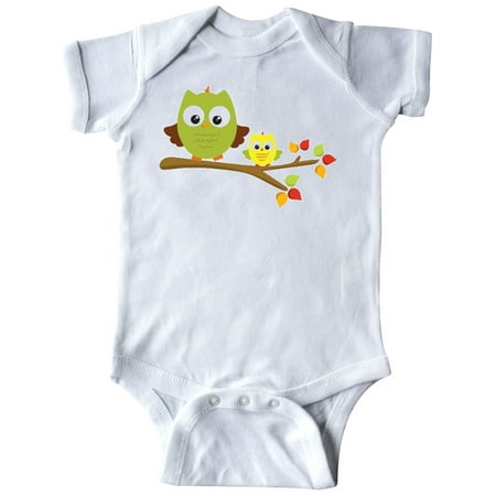 

Inktastic Two Owls on a Branch Gift Baby Boy or Baby Girl Bodysuit