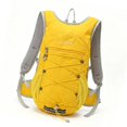thumbnail image 4 of Mochila de senderismo compacta y plegable, ideal para acampar, caminar y andar en bicicleta. Amarillo, 4 of 8