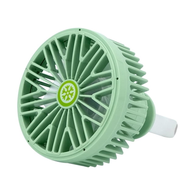Feltree Vehicle Multifunction Fan with RGB Atmosphere Light Fan Car 360° Freshening Fan USB Car Home Office General Purpose Three-speed Wind Speed Adjustment