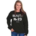 thumbnail image 4 of Beauty No 23 Paris able Stylish Women Crewneck Sweatshirt Brisco Brands S, 4 of 6