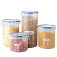 thumbnail image 5 of 2PC Food Storage Jars with Lids - Airtight Kitchen Canisters for Flour, Sugar, Coffee, and Snacks, Ideal for Pantry Organization and On-the-Go Meals, 5 of 8