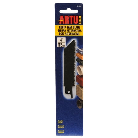 ARTU 01806 Reciprocating Saw Blade 12 TPI Tungsten Carbide Cutting Edge