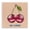 Ma Cherie Fruits, variant on Stupell Industries Eclectic White Framed Giclee Art, 12 x 12, by Amelia Noyes