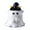 F, variant on EUDIDV Halloween Figurines Halloween Small Animals Moss Small Ornaments Cute And Silly Ghost Pig Accessories Halloween decorations&nbsp; Creepy Tabletop Decor