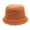 Orange, variant on MEICHEN Bucket Hat for Delicate Ladies Fashion Winter Faux Fluffy Cow Print Bucket Hats Women Outdoor Warm Sun Hat Soft Velvet Fisherman Cap Lady Panama Female Winter Accessories Beige