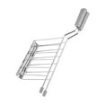 thumbnail image 4 of Lipstore Bread Loaf Slice Holder Grill Warming Rack Practical Kitchen Gadgets Stainless Steel Sandwich Rack for Baking Roasting Kitchen Gray, 4 of 8