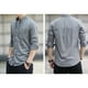 thumbnail image 5 of Camisas Slim Hombre Manga Larga Casual Caballeros, 5 of 7