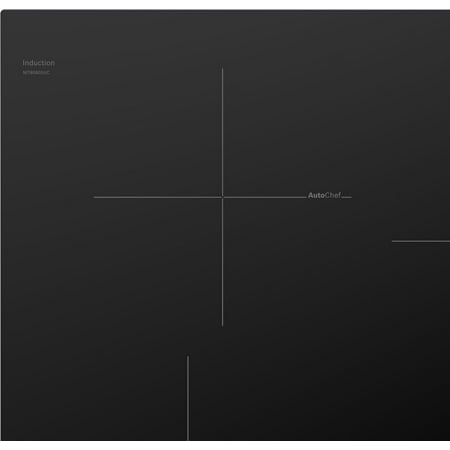 Bosch - 800 Series 30" Built-In Electric Induction Cooktop with 4 elements and HomeConnect, Frameless - Black