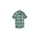 thumbnail image 1 of Camisa de Manga corta Aeropostale a cuadros hombre verde pequeña, 1 of 1