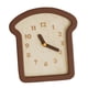 thumbnail image 3 of Reloj de pared de madera con forma de pan, bonito y creativo, de 9 x 9,8 pulgadas, silencioso, regalo de inauguración de la casa, fácil de instalar, 3 of 9