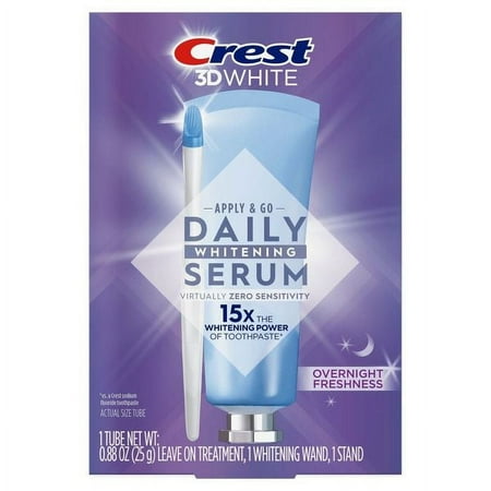 UPC 889714002285 product image for Crest 3DWhite Daily Whitening Serum Overnight Freshness  Leave-on Teeth Whitenin | upcitemdb.com