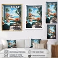 thumbnail image 4 of Designart "Tropical Vibes Beach Photo XXIV" Nautical & Beach Floater Framed Canvas Art Print, 4 of 7