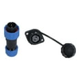 thumbnail image 3 of QIILU Flange Aviation Plug Socket, Durable 16mm Aviation Connector Plug For Communication Equipment For Instrumentation, 3 of 8