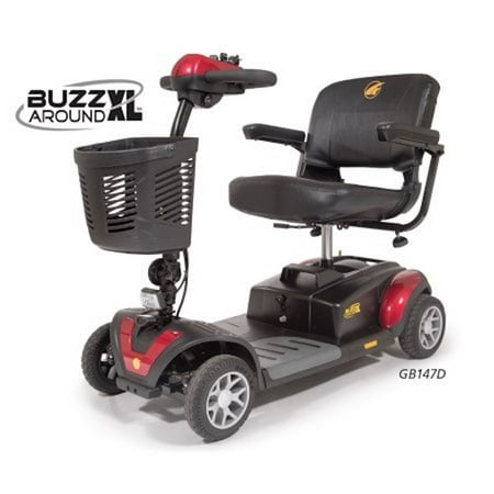 Golden Technologies Buzz Around XL 4 Wheel Scooter - Buzzaround XL Four-Wheel Travel Scooter - GB147