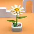 thumbnail image 1 of Bloques de construcción Flower Diamond Horse compatibles con Lego Juguetes educativos hechos a mano Decoración de escritorio Regalo de flor eterna, 1 of 6