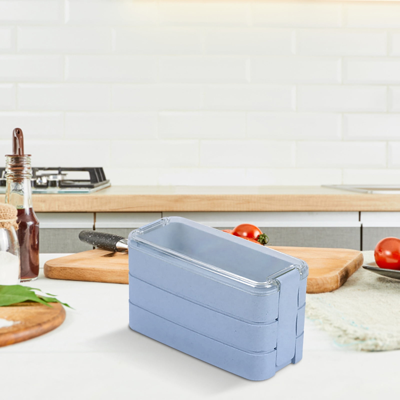 JBGOYON® Lot De 3 Boîtes à Déjeuner Bento Empilables Pour