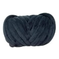 thumbnail image 1 of Hilo grueso de peso jumbo de 787,4 pulgadas de largo para tejer a mano con los brazos para crochet DIY Negro, 1 of 9