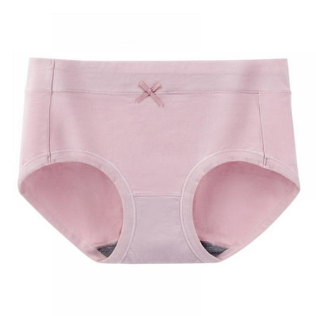

Xmarks Women s Underwear Soft Breathable Cotton Brief Ladies Panties Pink L
