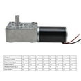thumbnail image 1 of Motorreductor helicoidal, motorreductor DC12V, motorreductor Turbo V, motorreductor DC, rendimiento de alta gama, 1 of 12
