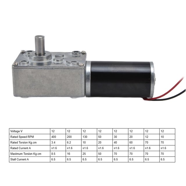 Motorreductor helicoidal, motorreductor DC12V, motorreductor Turbo V, motorreductor DC, rendimiento de alta gama