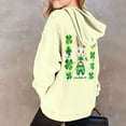 thumbnail image 5 of Lorytime St. Patricks Day Oversized Sweatshirts for Teen Girls Long Sleeve Tops Hoodies Pullover with Pockets Outerwear, 5 of 5