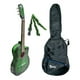 thumbnail image 1 of Guitarra Clásica Curva Vego Verde Sombreada con Funda y Tahali, 1 of 5