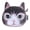 M, variant on Womens Mens Cartoon Cute Animal Face Hand Bags with Zipper Closure Small Coin Money Purse Wallet