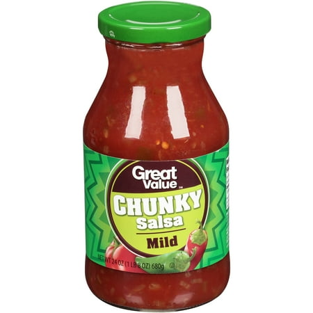 Great Value Mild Chunky Salsa, 24 oz
