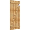 thumbnail image 2 of 32 1/4"W X 64"H Timbercraft Six 5 3/8" Boards Joined Board-N-Batten Shutters W/Z-Bar, Rough Sawn Western Red Cedar (Per Pair), 2 of 13