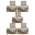 thumbnail image 1 of Guardoinrt Easy Care Rectangular Tablecloth Sturdy And Durable Ensures Easy Maintenance linen 90*90CM 5Set, 1 of 6