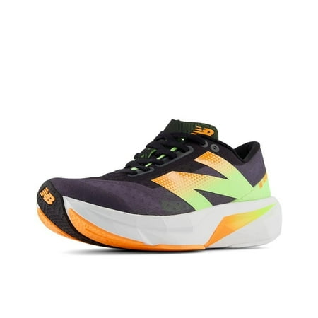 New Balance Women's FuelCell Rebel V4 Running Shoe, Black/Graphite/White, 10.5 Wide