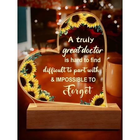 1 Year Anniversary Wedding Gifts for Boyfriend Girlfriend 1st Anniversary Acrylic Heart Shape Night Light One Year First Anniversary Wedding Gifts for Her Him Wife Husband Couple