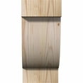 thumbnail image 2 of 5 1/2"W x 8"D x 12"H Alpine Smooth Corbel, Douglas Fir, 2 of 9
