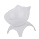 thumbnail image 5 of Cuenco de comida para mascotas con soporte elevado para gatos y perros, cuenco de agua con diseño inclinado de 15 degree, no apto para mascotas. Blanco, 5 of 5