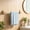#1394-Beige, variant on Cevemin Cream Style Single Towel Hanging Pole Bathroom Sink Pole Non Perforated Iron Wall Towel Storage Rack 11.81 Inch for Bathroom Sink Wall Storage