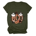 thumbnail image 5 of Akiihool Vintage Halloween Shirt Women Funny Cute Boo Ghost Halloween Thanksgiving Fall Pumpkin Spooy Season Letter Print Graphic Short Sleeve Tee Shirt (AG,2XL), 5 of 5
